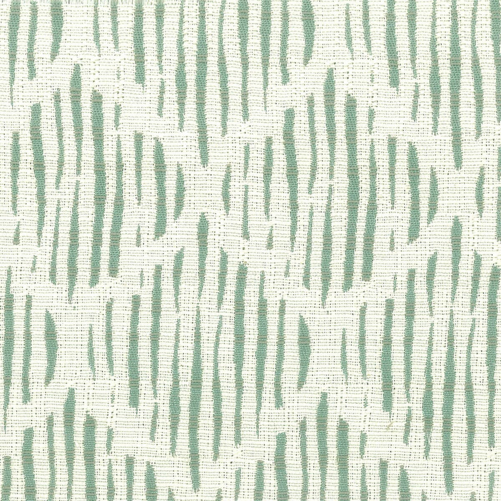 Hurry 1 Seafoam by Stout Designer Fabric Comfortable Living Seamist/Aqua 47% Cotton 34% Polyester 19% Spun Viscose USA CATB 117-2013 WYZENBEEK 15 000 DOUBLE RUB WEAR TEST (HEAVY DUTY) Horizontal: 3.375 and Vertical: 4 54 in - Swanky Fabrics -