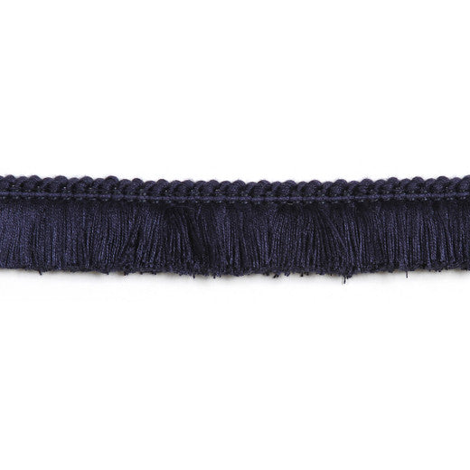 Hellenic 1.25" Brushed Fringe - Marine by Europatex Designer Fabric Hellenic Collection 97% Fibranne / 2% Polyester / 1% Nylon China See Sample Horizontal: N/A and Vertical: N/A 1.25 inches  - Swanky Fabrics -