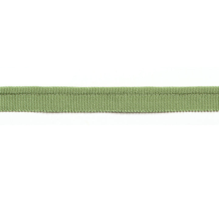 Hellenic Key Grosgrain Lip Cord Kiwi by Europatex Designer Fabric Hellenic 45% Rayon, 31% Cotton, 23% Fibranne, 1% Polyester 0.25 inches - Swanky Fabrics -