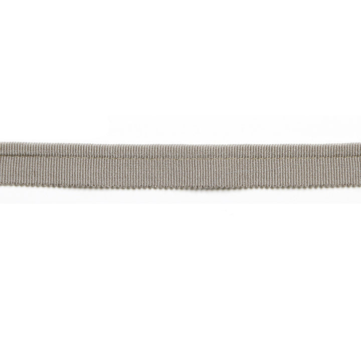 Hellenic Key Grosgrain Lip Cord Slate by Europatex Designer Fabric Hellenic 45% Rayon, 31% Cotton, 23% Fibranne, 1% Polyester 0.25 inches - Swanky Fabrics -