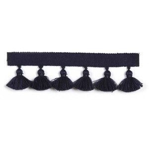 Hellenic 1.75" Tassel Fringe Marine by Europatex Designer Fabric