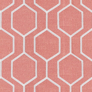 Socrates Hexagono Sorbet by Europatex Designer Fabric