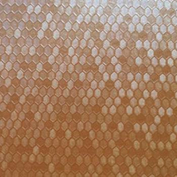 Hexx Copper HX-964 by Morbern Designer Fabric See sample 100% Vinyl USA or Imported Water-based cleaning agents and foam may be used for cleaning. Cleaning by a professional cleaning service is recommended.  54  - Swanky Fabrics -