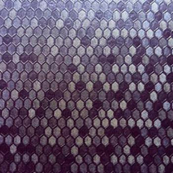 Hexx Eggplant HX-956 by Morbern Designer Fabric our website for purchase 100% Vinyl USA or Asia Water-based cleaning agents and foam may be used for cleaning. This fabric may also be cleaned with mild, water-free solvents. Cleaning by a professional cleaning service is recommended. Horizontal: 1.75 and Vertical: 2.8125 54" - Swanky Fabrics -