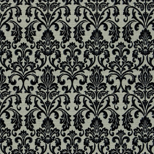 Hotel A - Caviar by Europatex Designer Fabric Hotel Collection 85 % Polyester / 15% Cotton China See Sample Horizontal: N/A and Vertical: N/A 56.00 inches  - Swanky Fabrics -