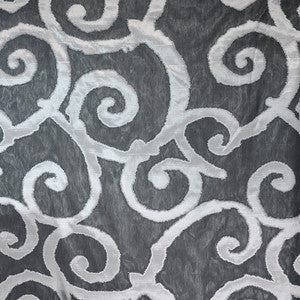 Illuminate # 2603 Anthracite by Maxwell Designer Fabric