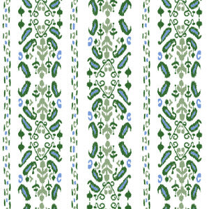 Ikat 2 Grass by Aoc Designer Fabric