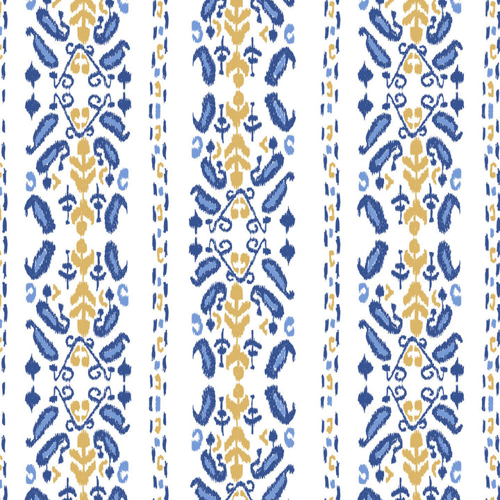 Ikat 3 Frenchblue by Aoc Designer Fabric THE ART OF COLOR CAPRICORN 53%LIN 35%COT 12%NYL UK PERFORMANCE RATED FABRIC CATB 117-2013 WYZENBEEK 50 000 DOUBLE RUB WEAR TEST (HEAVY DUTY) Horizontal: 18.000 and Vertical: 15.875 55 in - Swanky Fabrics -