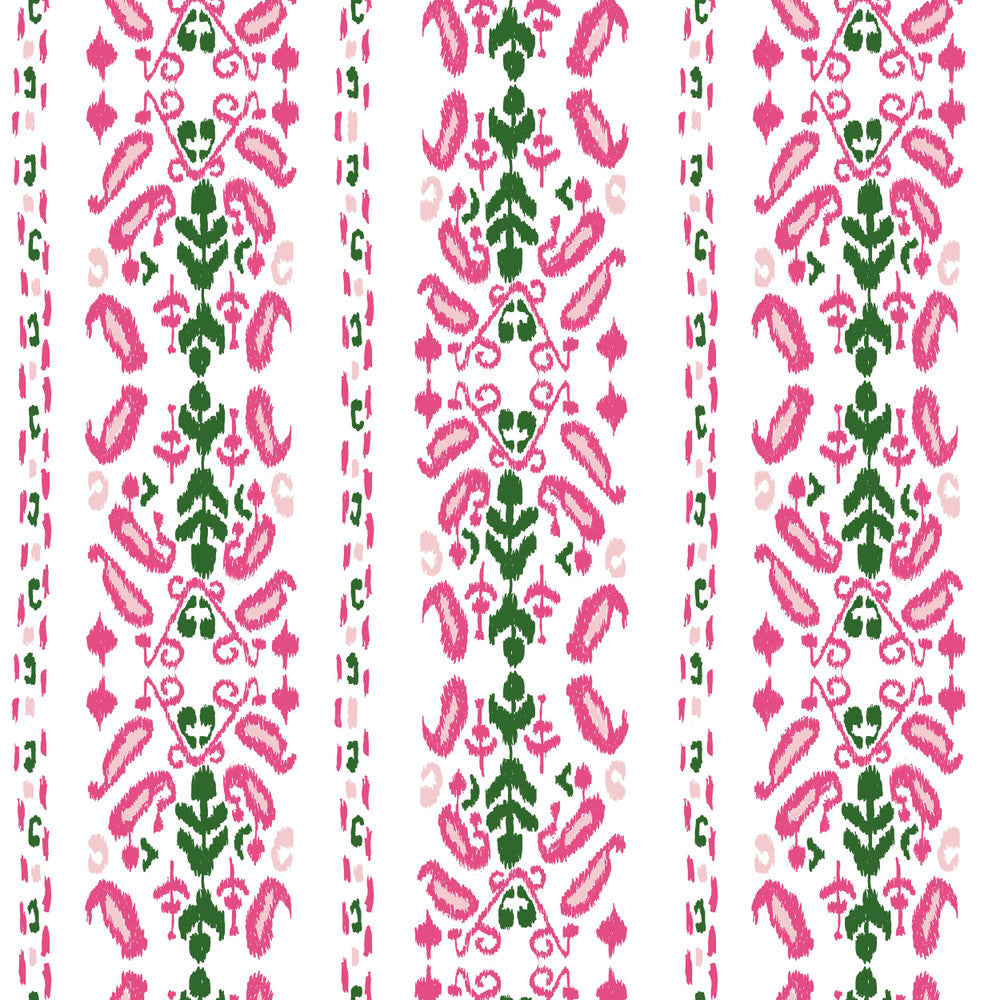 Ikat 4 Punch by Aoc Fabric Aoc Fabric Ikat 4 PunchFabric THE ART OF COLOR CAPRICORN 53%LIN 35%COT 12%NYL UK </p><p>Repeat: H: 18.000, V: 15.875 55 in - Fabric Carolina -