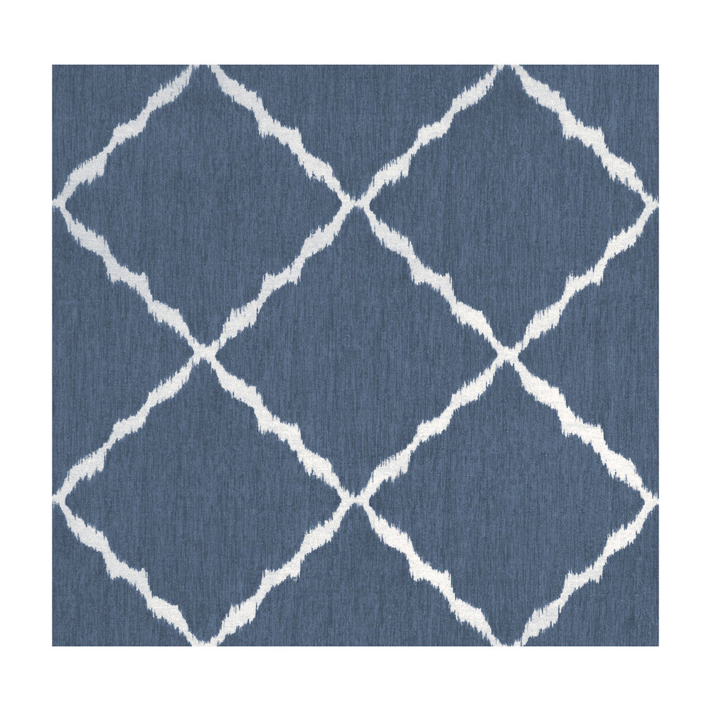 Ikat Strie Indigo by Kravet Basics Fabric Kravet Basics Fabric Ikat Strie IndigoFabric SARAH RICHARDSON HARMONY COTTON - 100% India </p><p>Repeat: H: 9, V: 9 54 - Fabric Carolina -