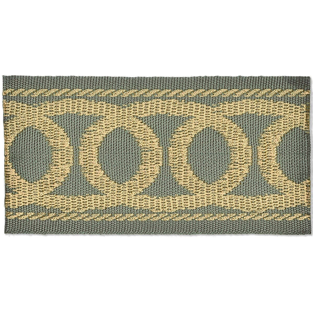 Improvise 1 Pewter by Stout Trim Stout Trim Improvise 1 PewterTrim HARMONY TRIM CHINA </p><p>Repeat: H: 0.000, V: 0.000 2 in - Fabric Carolina -