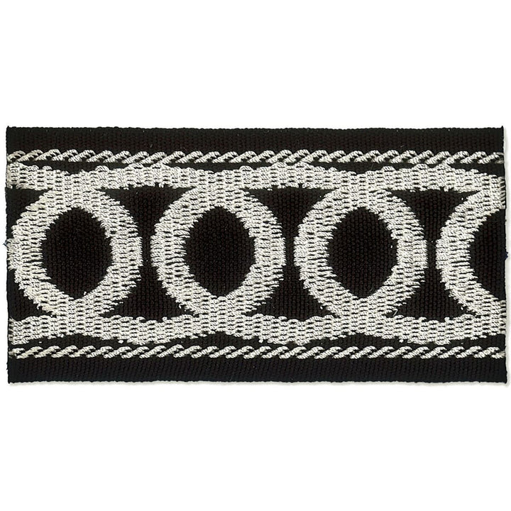 Improvise 2 Domino by Stout Designer Trim Harmony Trim 57% Polyester 43% Spun Viscose CHINA Horizontal: 0 and Vertical: 0 2 in - Swanky Fabrics -