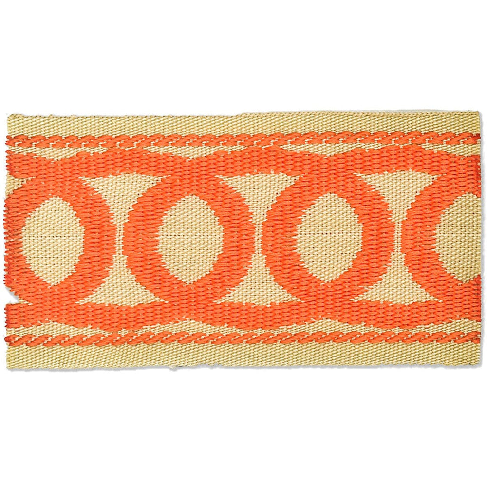 Improvise 6 Melon by Stout Designer Trim HARMONY TRIM 57%POL 43%SVI CHINA FLAME RETARDANT-U.F.A.C. CLASS 1 CATB 117-2013 WYZENBEEK 30 000 DOUBLE RUB WEAR TEST (HEAVY DUTY) Horizontal: 0.000 and Vertical: 0.000 2 in - Swanky Fabrics -