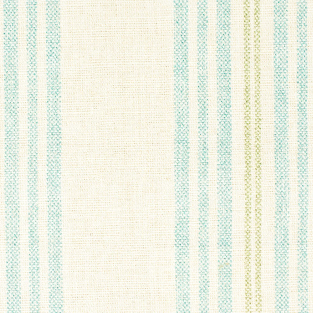 Indra 2 Aqua by Stout Designer Fabric Rainbow Library Mineral/Seamist 100% Cotton SPAIN CATB 117-2013 MARTINDALE WEAR TEST 60 000 CIRCULAR RUBS Horizontal: 0 and Vertical: 5.625 54 in - Swanky Fabrics -