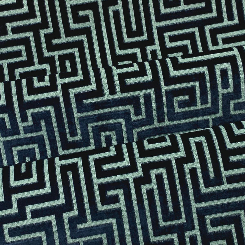 Infinity Ocean by Magnolia Designer Fabric - 100% Polyester China 36000 Horizontal: 22 and Vertical: 19.25 56 - Swanky Fabrics -