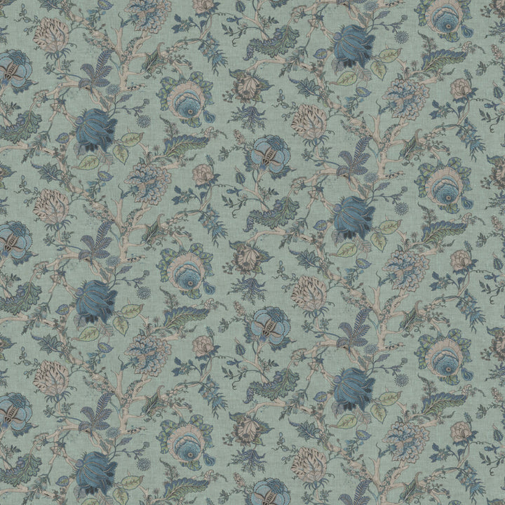 Ingham 1 Turquoise by Stout Fabric Stout Fabric Ingham 1 TurquoiseFabric COMFORTABLE LIVING MARINE/BAY 100%LIN SPAIN </p><p>Repeat: H: 26.875, V: 17.875 59 in - Fabric Carolina -