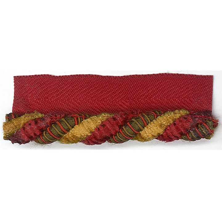 Inglewood 1 Salsa by Stout Designer Trim JUST CORDS 48%SVI 43%COT 9%POL CHINA </p><p>Repeat: 0 0.38 in - Swanky Fabrics -