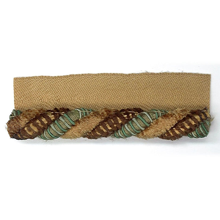 Inglewood 2 Seaglass by Stout Designer Trim Just Cords 48% Spun Viscose 43% Cotton 9% Polyester CHINA Horizontal: 0 and Vertical: 0 0.38 in - Swanky Fabrics -