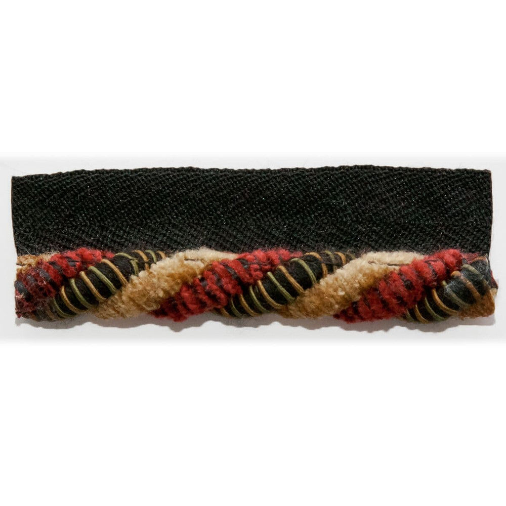 Inglewood 4 Licorice by Stout Designer Trim Just Cords 48% Spun Viscose 43% Cotton 9% Polyester CHINA Horizontal: 0 and Vertical: 0 0.38 in - Swanky Fabrics -