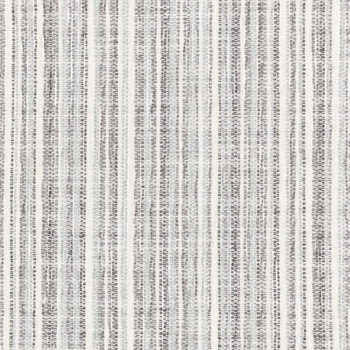 Inherit 3 Carbon by Stout Designer Fabric JUST STRIPES NATURAL/CHARCOAL 100%POL CHINA Horizontal: 0.000 and Vertical: 9.000 57 in - Swanky Fabrics -