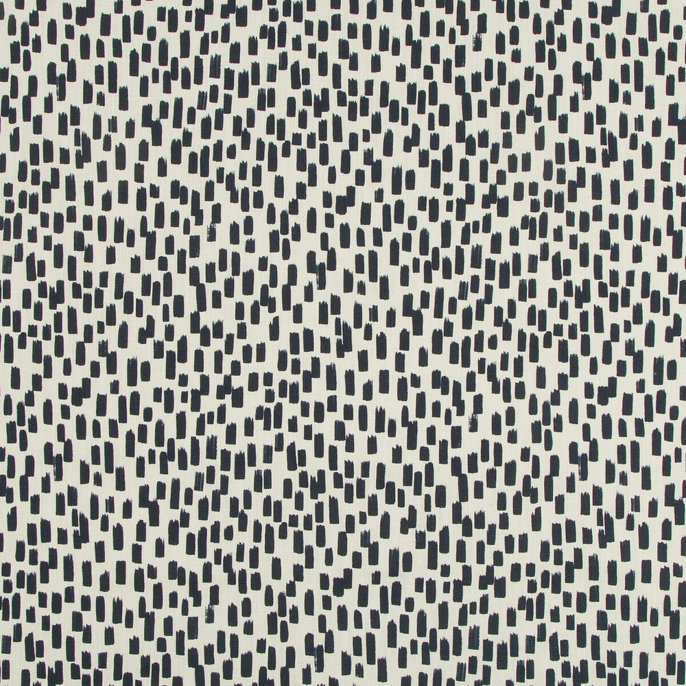 Inkstrokes Admiral by Kravet Basics Designer Fabric NATE BERKUS WELL-TRAVELED COTTON - 90%;LINEN - 10% Pakistan MEDIUM Horizontal: 18 and Vertical: 13.5 54 - Swanky Fabrics -