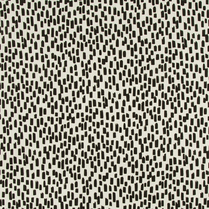 Inkstrokes Nero by Kravet Basics Designer Fabric NATE BERKUS WELL-TRAVELED COTTON - 90%;LINEN - 10% Pakistan MEDIUM Horizontal: 18 and Vertical: 13.5 54 - Swanky Fabrics -