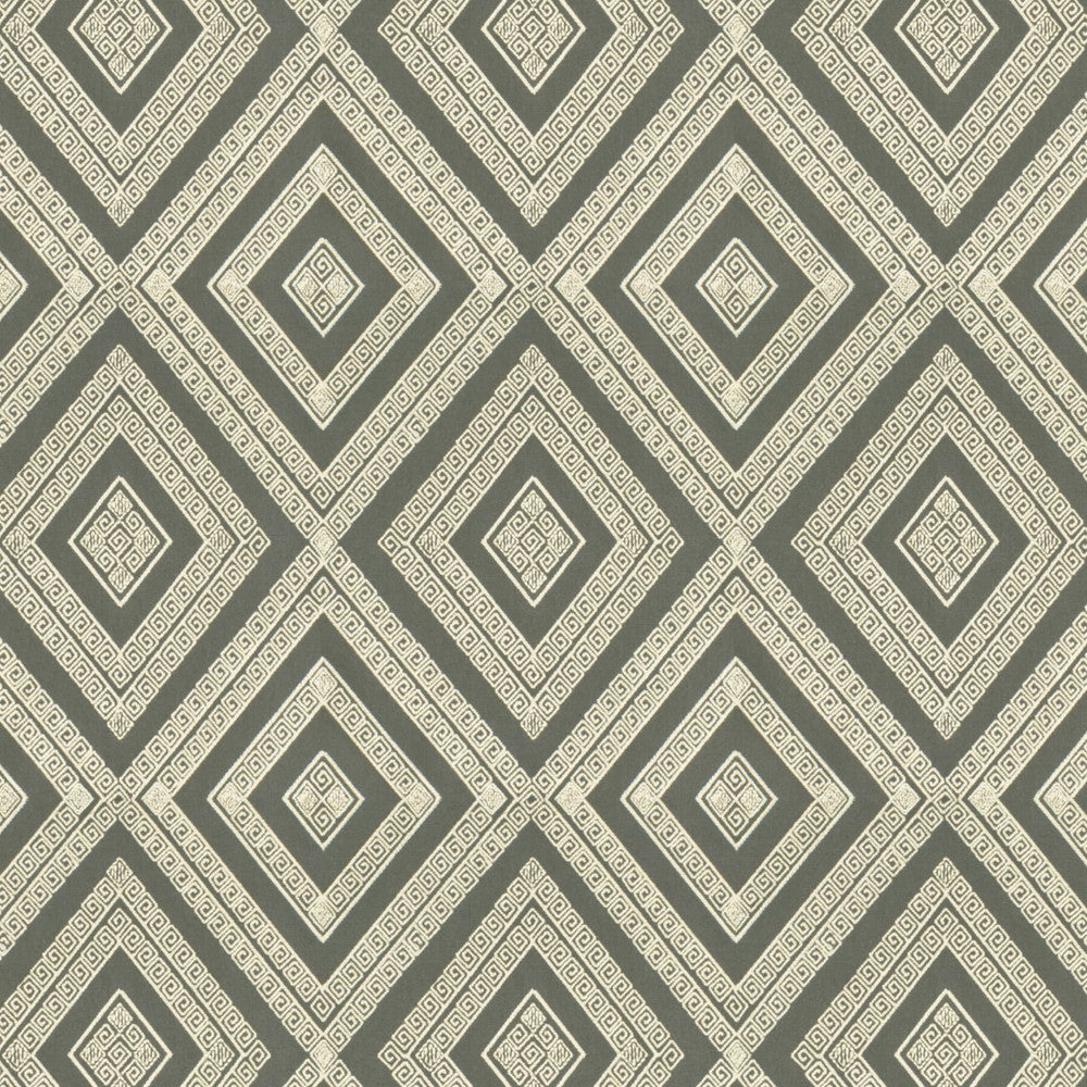 Intarsia 5 Smoke by Stout Designer Fabric RAINBOW LIBRARY DOVE/CHARCOAL 100%COT %BEMB INDIA CATB 117-2013 WYZENBEEK 100 000 DOUBLE RUB WEAR TEST (HEAVY DUTY) Horizontal: 10.375 and Vertical: 12.875 51.87 in - Swanky Fabrics -