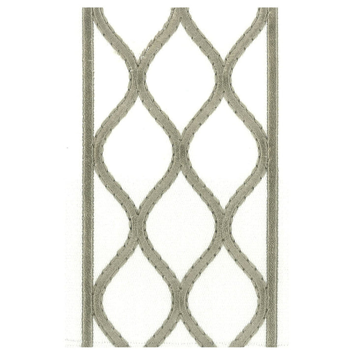 Intrigue 2 Linen by Stout Designer Trim ILLUMINATION TRIM 100%COT 100%SVT INDIA </p><p>Repeat: 0 4 in - Swanky Fabrics -