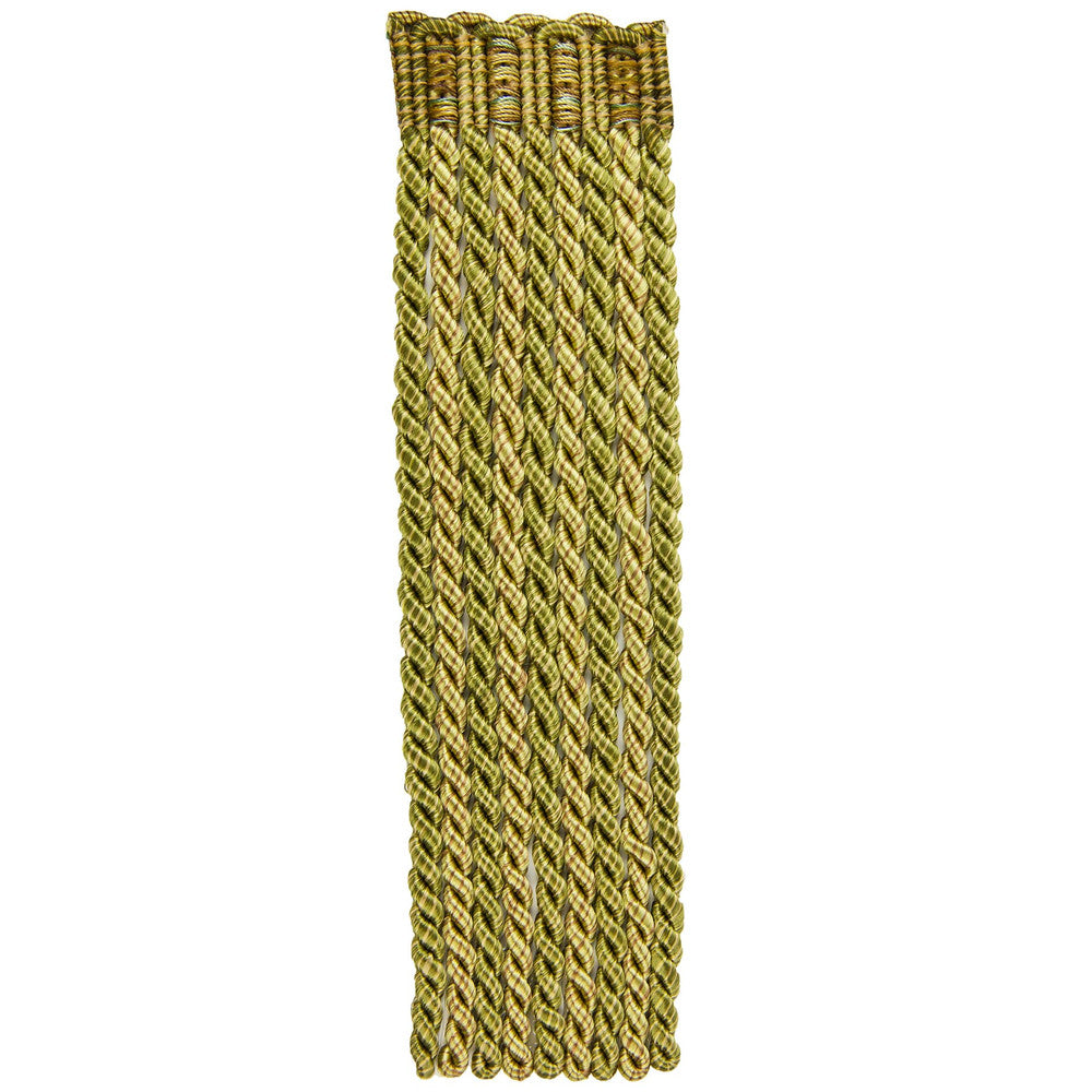 Inverness 4 Tarragon by Stout Designer Trim MYSTIQUE TRIM 52%SVI 48%COT CHINA Horizontal: 0 and Vertical: 0 8 in - Swanky Fabrics -