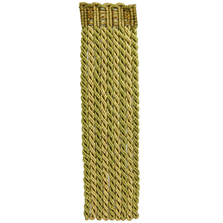 Inverness 4 Tarragon by Stout Designer Trim MYSTIQUE TRIM 52%SVI 48%COT CHINA Horizontal: 0 and Vertical: 0 8 in - Swanky Fabrics -