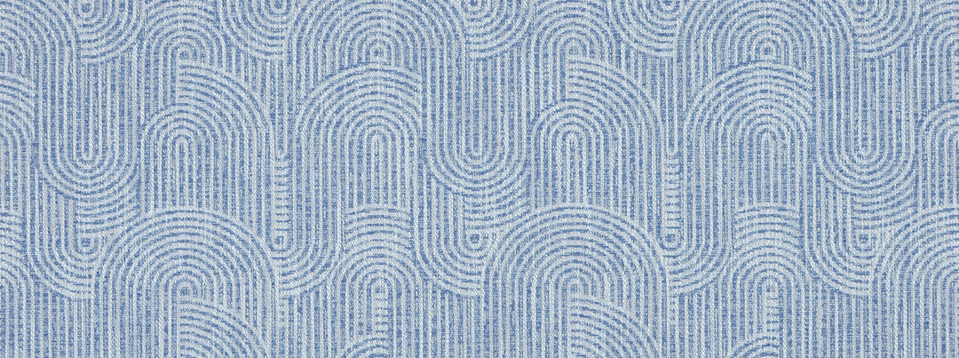 In The Groove 527 Deep Sea by Covington Designer Fabric