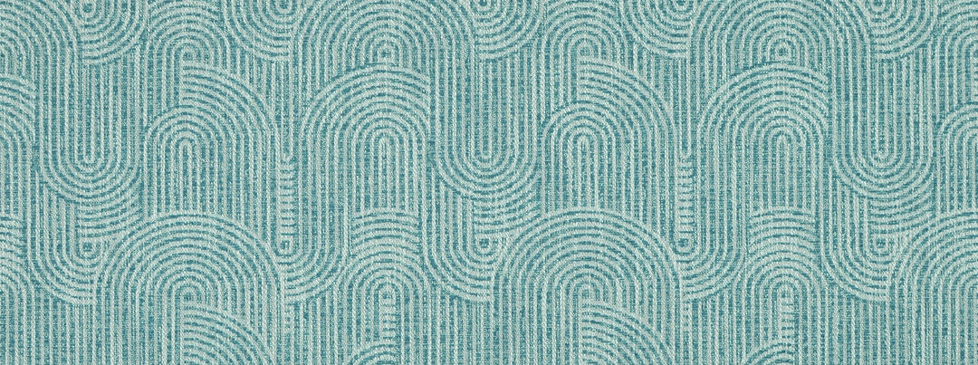 In The Groove 596 Teal by Covington Designer Fabric