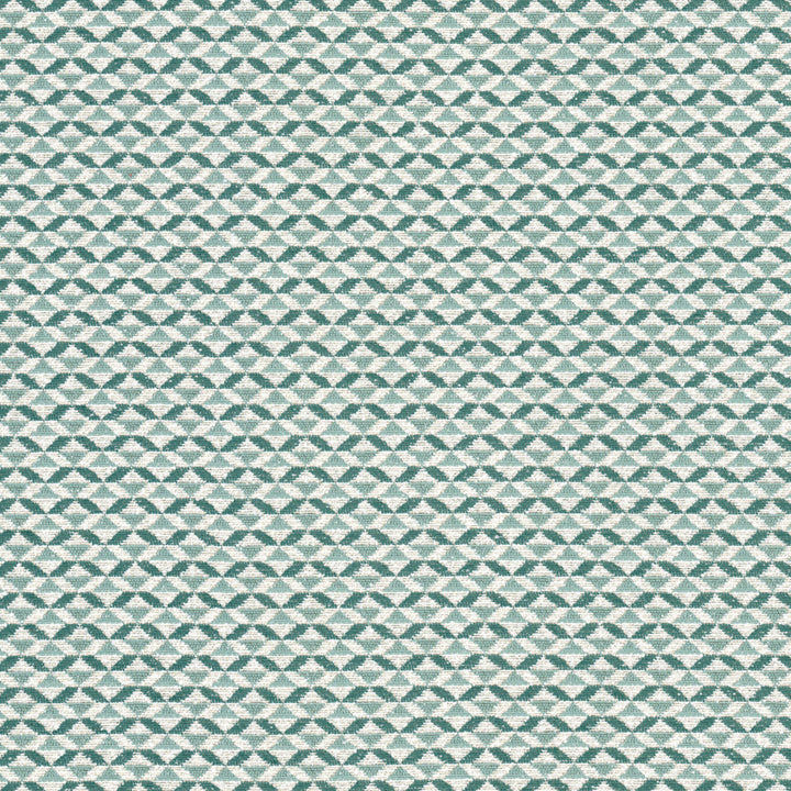 Iona 2 Lagoon by Stout Fabric Stout Fabric Iona 2 LagoonFabric GREAT IMPRESSIONS BLUE/SPA 100%POL TURKEY </p><p>Repeat: H: 1.625, V: 0.875 54 in - Fabric Carolina -