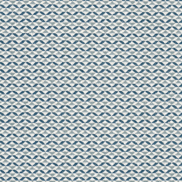 Iona 5 Ocean by Stout Fabric Stout Fabric Iona 5 OceanFabric GREAT IMPRESSIONS BLUE/SPA 100%POL TURKEY </p><p>Repeat: H: 1.625, V: 0.875 54 in - Fabric Carolina -