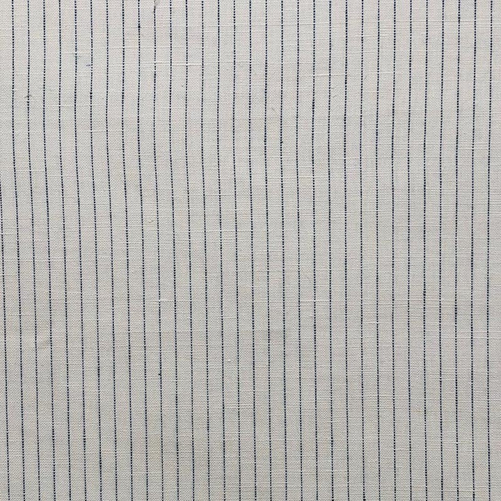 Irina Denim by Magnolia Designer Fabric - 100% Linen India 20000 Horizontal: 0.5 and Vertical: 0 54" - Swanky Fabrics -
