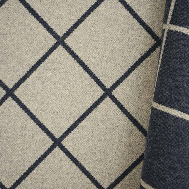 ISAAC 66SJ101 by JF Designer Fabric JF Studio 80% Wool, 20% Polyester Italy  Horizontal: 5.875 and Vertical: 6 55  - Swanky Fabrics -