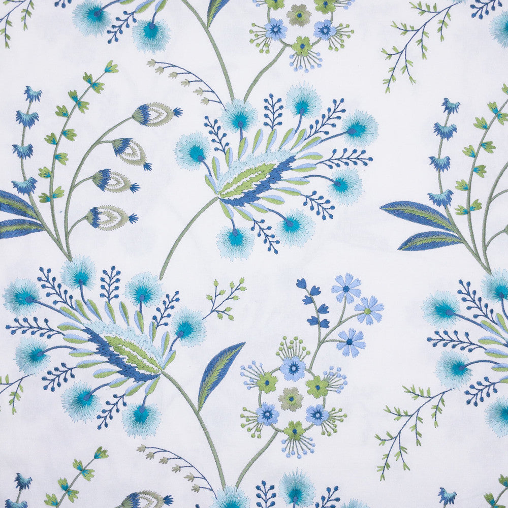 Isha 3 Spring by Stout Designer Fabric COMFORTABLE LIVING BAHAMA/CARIBBEAN 100%COT %VEMB INDIA CATB 117-2013 WYZENBEEK 30 000 DOUBLE RUB WEAR TEST (HEAVY DUTY) Horizontal: 16.875 and Vertical: 15.375 50.5 in - Swanky Fabrics -