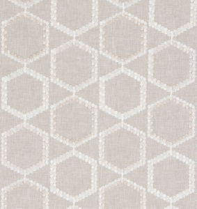 Ivana Limestone by Norbar Designer Fabric PANDORA 52% COTTON 48% POLYESTER CHINA 12 3/4"V 7 1/4"H 50 - Swanky Fabrics -