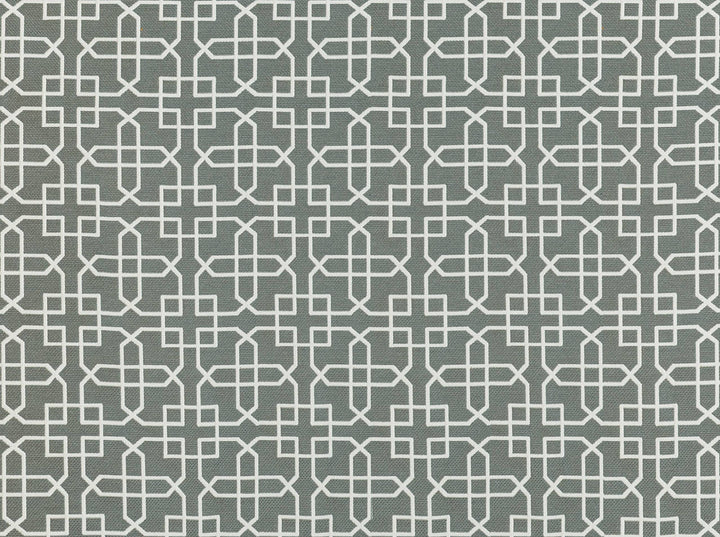 Izula Grey 92 by Covington Designer Fabric our website for purchase 65% Cotton 35% Poly Jacquard China 39000 Horizontal: 3.5" and Vertical: 3.5" 58" - Swanky Fabrics -