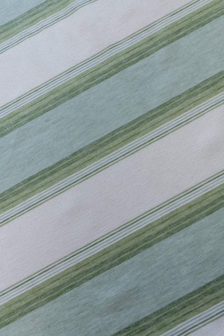 Brindisi Sagegrass by Roth & Tompkins Fabric - 40% Polyester, 35% Cotton, 25% Linen - India - 100,000 - H: 9" - 54" - Fabric Carolina -