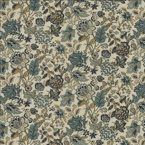 Into The Woods Indigo by Kasmir Designer Fabric