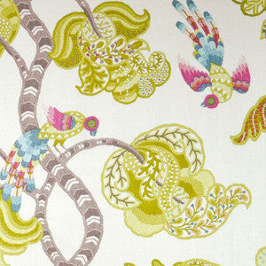 Jeweled Bird # 001 Pear by Maxwell Designer Fabric