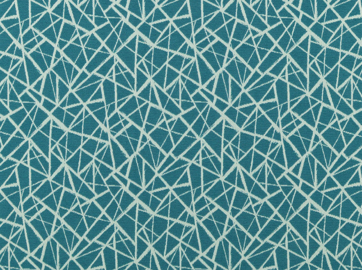 Jablo Teal 596 by Norbar Designer Fabric 100% POLYESTER JACQUARD CHINA 7 1/2"V 7 3/4"H 61 - Swanky Fabrics -