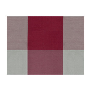St Petersburg Plaid Rouge Chinois by Brunschwig & Fils Designer Fabric