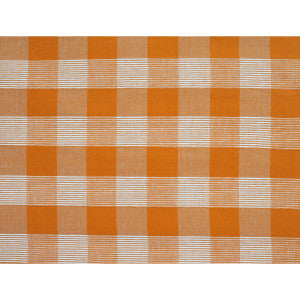Siam Sq Cotton Arancia by Brunschwig & Fils Designer Fabric