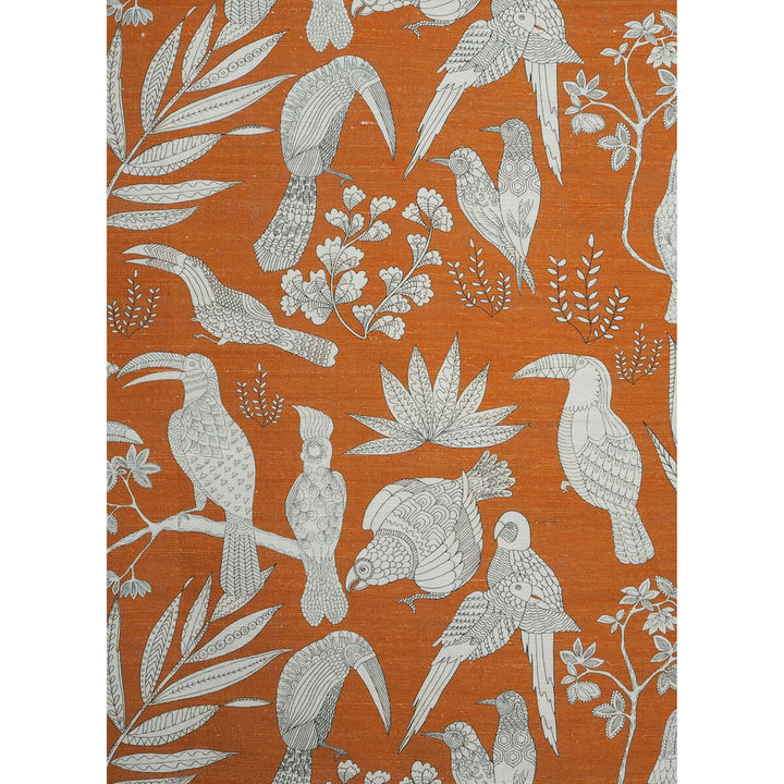 Silk Bird Arancia by Brunschwig & Fils Fabric Brunschwig & Fils Fabric Silk Bird AranciaFabric FESTIVAL SILK - 100% Thailand </p><p>Repeat: H: 46, V: 20 46 - Fabric Carolina -