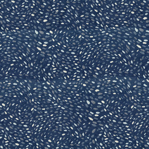 Spree 306 Indigo by ABBEYSHEA Designer Fabric