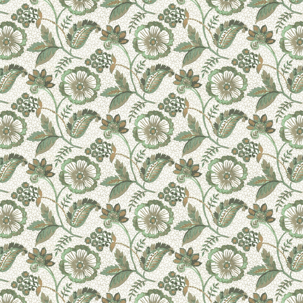 Jasmine 2 Aqua by Stout Fabric Stout Fabric Jasmine 2 AquaFabric COMFORTABLE LIVING MARINE/BAY 100%COT %VEMB INDIA </p><p>Repeat: H: 25.500, V: 15.500 54 in - Fabric Carolina -