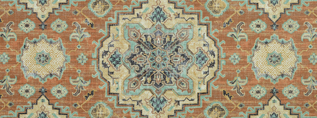 Jaya 316 Terracotta by Covington Designer Fabric
