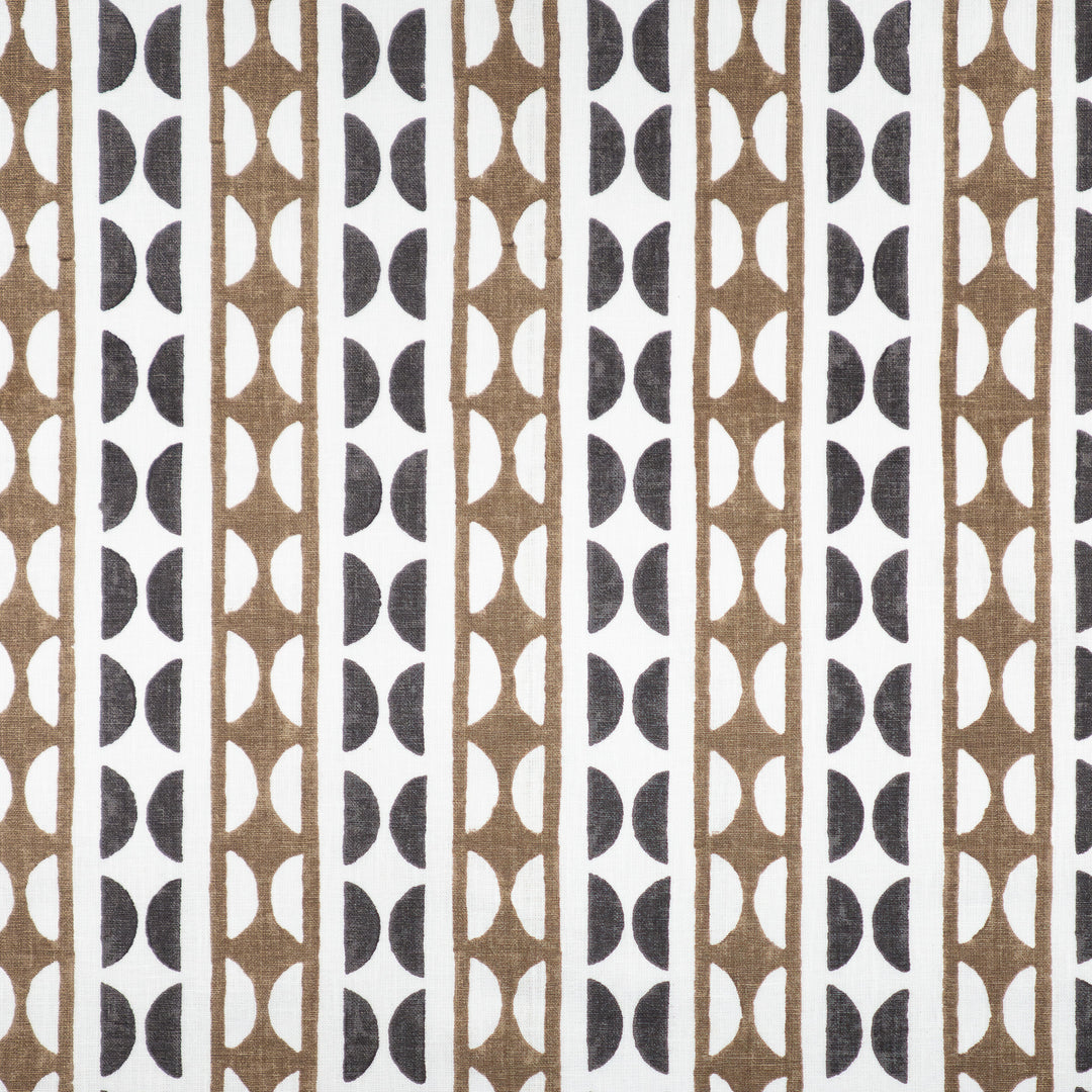 Jennie # 442 Espresso by Maxwell Designer Fabric Color Theory-Vol. X Driftwood 65% COTTON 35% POLYESTER INDIA V-6" H-6.8" 54" - Swanky Fabrics -